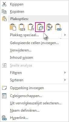 excel transponeren3